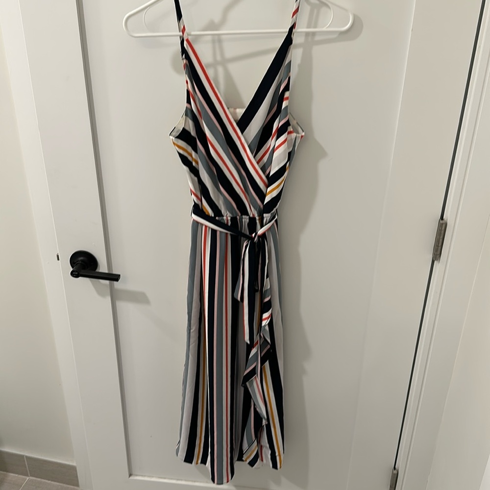 Colorful striped sundresss